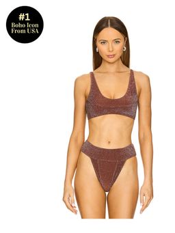 Free People - x REVOLVE x free-est Lurex Farrah Crop Top