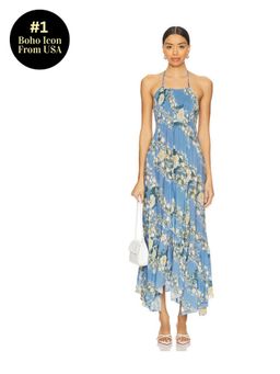 Free People - Heat Wave Printed Maxi Dress