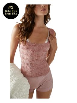 Free People - Love Letter Cami Top - Pink