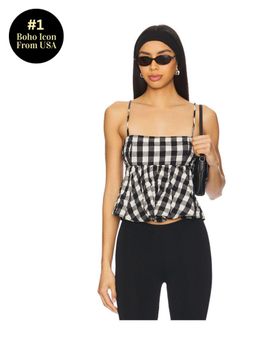 Free People - Mia Plaid Tank