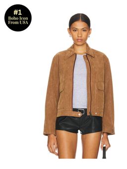 Free People - x We The Free Blair Faux Suede Jacket