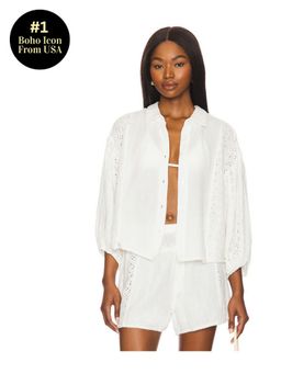Free People - x Intimately Fp Full Bloom Shirt In Ivory