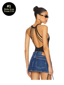 Free People - Sydney Halter Bodysuit