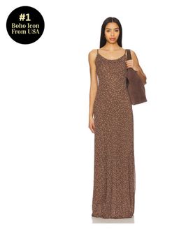 Free People - Zoey Printed Maxi Dress