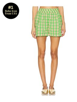 Free People - Get Free Seersucker Pull Short