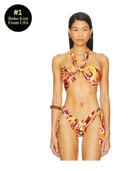 Free People - x free-est Printed Jodie Convertible Bikini Top