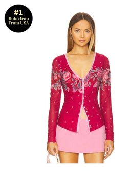 Free People - x REVOLVE Home Grown Cardi Top