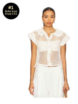 Free People - Lily Crochet Top
