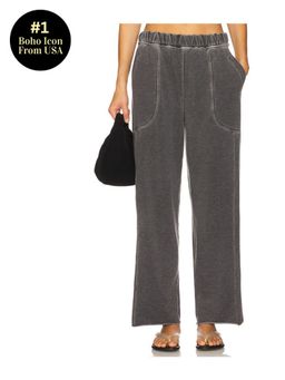 Free People - x Intimately Fp Dont Wait Up Lounge Pant In Black
