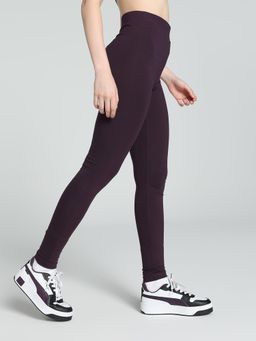 Puma - Classics Mid Waist Women's Wine Tights
