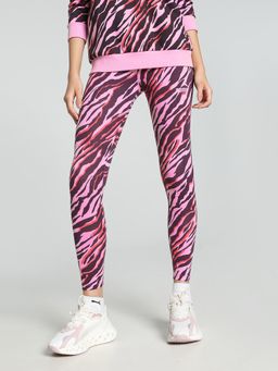 Puma - Ess+ Animal Aop Women's Pink Tights