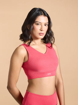 Kica - Ribbed Cotton Sports Bra