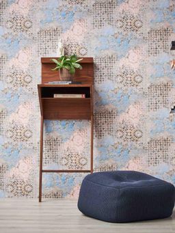 Excel - Wallpaper Barcelona Blue Marbella Motifs