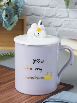 Voncasa - Coffee Mug with Lid (420 Ml)