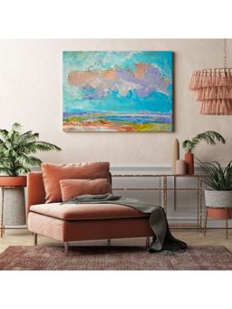 ARTCREST - Blue Morning Canvas Wall Painting