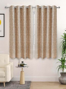 Saral Home - Royalty Cotton Curtains (Pack Of 2)