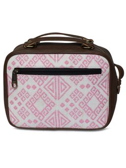 The Purple Sack - Pink Boxy Sling Bag