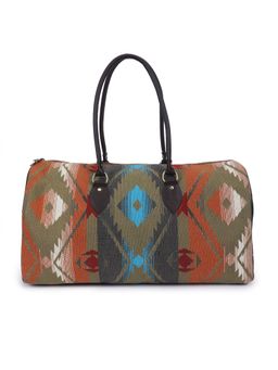 The Purple Sack - Multi-Color Earthy Duffle Bag