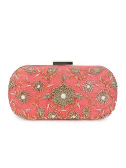 The Purple Sack - Coriaceous Flower Pink Clutch