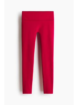 H&M - Girls Red Sports Leggings with Softmove