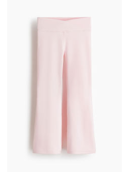 H&M - Girls Pink Flared Sports Leggings with Softmove