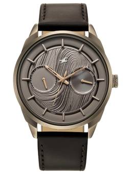 Fastrack - Tick Tock 6 With Quartz Analog Multifunction Brown Dial Watch (3345QL01) (M)
