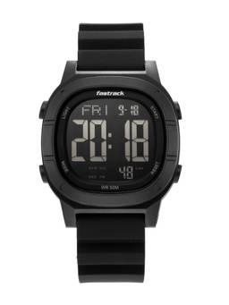 Fastrack - Streetstyle 9 Digital Multifunction Black Dial Watch (38200PP03) (M)
