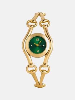 Haute Sauce - The Eclipse Green Oval Watch (AW26_HSWC6127) (M)