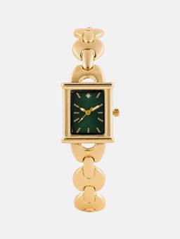 Haute Sauce - The Victoria Green Rectangle Watch (AW26_HSWC6139) (M)