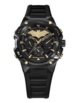 Police - Batman Quartz Multi Function Round Black Dial Watch (PLPEWGQ0089902W) (M)