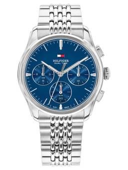 Tommy Hilfiger - Bryant Qtz Multifunction Round Blue Dial Watch (TH1710811W) (M)