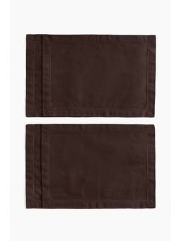 H&M - Brown 4-Pack Cotton Place Mats