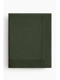 H&M - Green Damask Tablecloth