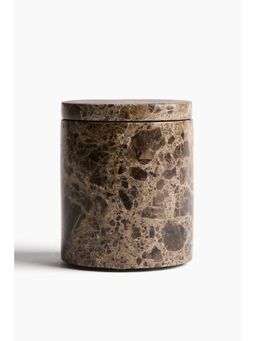 H&M - Brown Lidded Marble Jar