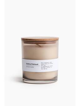 H&M - Beige Wood-Lid Scented Candle