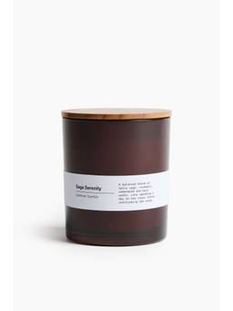 H&M - Brown Wood-Lid Scented Candle