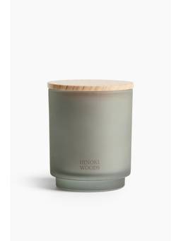 H&M - Green Frosted-Glass Scented Candle