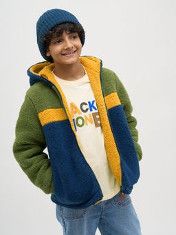 Jack & Jones Junior - Colorblock Multicolor Boys Jacket