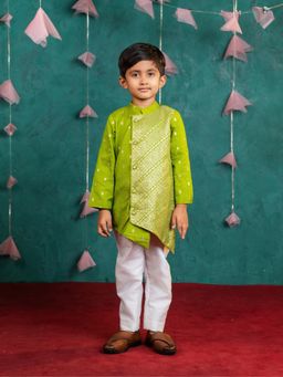 JILMIL - Boys Light Green Kurta With Pant