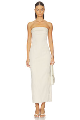 ALL THE WAYS - Zyaire Strapless Maxi Dress