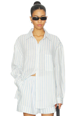 AEXAE - x REVOLVE Linen Woven Shirt