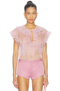 AKNVAS - Este Ruffle Top