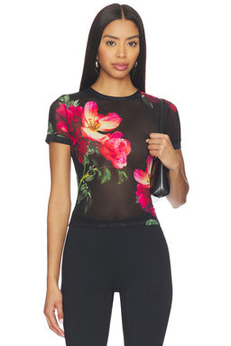 Alice + Olivia - Tess Crew Neck Tee