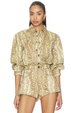 Alemais - Boa Denim Jacket