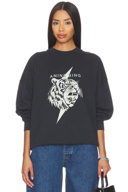 ANINE BING - Miles Tiger Sweatshirt