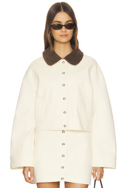 Apparis - Ella Canvas Cropped Jacket