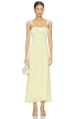 Bardot - Arlia Lace Trim Maxi Dress