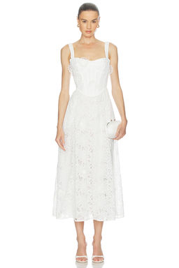 Bardot - Adaline Broderie Midi Dress