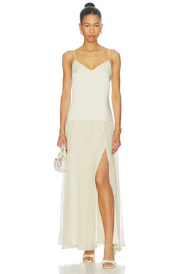 Bardot - Linara Halter Neck Maxi Dress