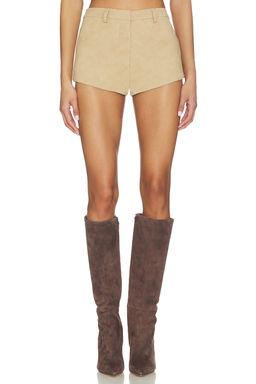 Bardot - Jayla Faux Leather Short